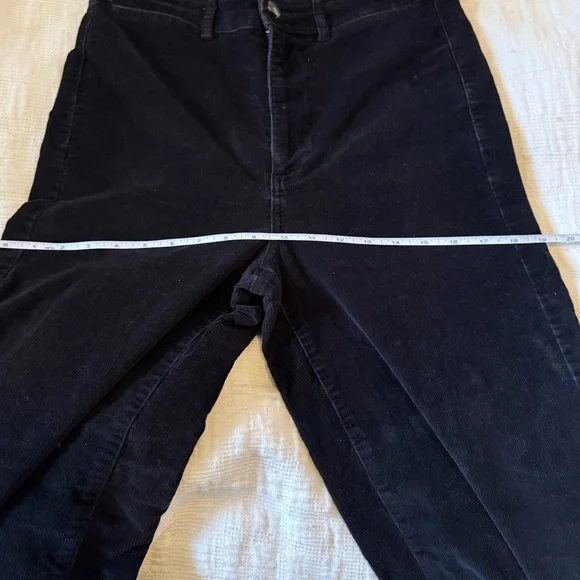 Everlane Corduroy Straight-Leg Pants – Black (Size 8) - Picture 10 of 12